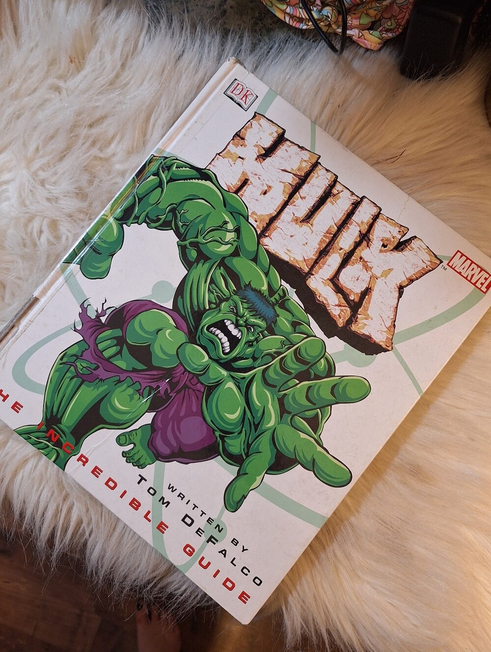 [[Books]] Marvel The Incredible Hulk Hardcover Guide Book.